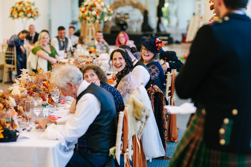 Fun candid wedding photography in Margam Ornagery 