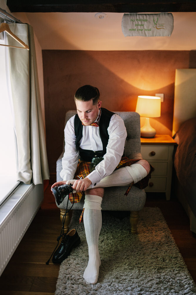 Morning prep photos for groom